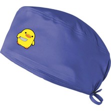 Katil Civciv Temalı Bonesi Standart ve Büyük Boy Cerrahi Bone Doktor Hemşire Aşçı