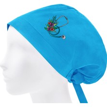 Steteskop Temalı Bone Doktor Hemşire Aşçı Şef Bonesi Diş Hekimi Cerrahi Bone