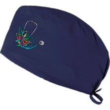 Steteskop Temalı Bone Doktor Hemşire Aşçı Şef Bonesi Diş Hekimi Cerrahi Bone