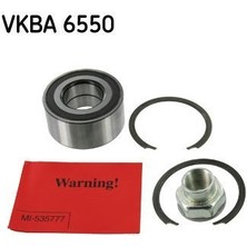 Skf VKBA6550 - Ön Teker Rulmanı Fıat Fıorıno-Idea-Lınea-Punto Opel Corsa D Abs Li 33×72X35
