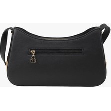 Bayan Çarpraz Askılı Çanta 67-7136 Siyah - Gri