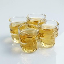 Crystal Head Kuru Kafa 4’lü Shot Bardak Seti