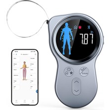 Yükseltilmiş Vücut Ölçü Bandı - Kilo Kaybı, Kas Kazancı ve Fitness Ilerlemesini Izlemek Için Geliştirilmiş Alet, Hassas Hem Inç Hem De Santimetre Cinsinden Dijital Akıllı Geri Çekilebilir Bant