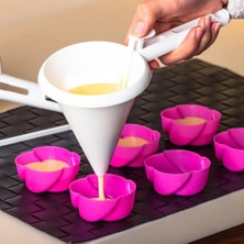 Hamur ve Krema Dağıtıcı, Porsiyonlayıcı Aparat, 500 Ml, Plastik