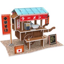CUB/W3103H 3D 31 Parça Puzzle Japon Seyyar Arabası