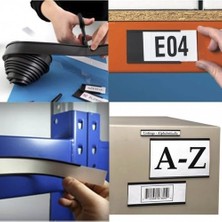 Raf Mıknatısı Kanallı Etiketlik Şerit Mıknatıs Magnet, Genişlik 5 cm 1 Metre