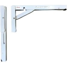 Katlanır Masa Ayağı 1 Çift Beyaz 40CM