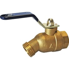 Valve M76QT 3/4" Çeyrek Dönüş Hortum Bibb Fıp, 3/4-Inç