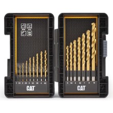 DA02901 16 Parça Profesyonel Titanyum Kaplama Hss Metal Delici Matkap Ucu