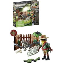 Dino Rise 71265 Kafeste Bebek Spinosaurus Dinozor, 5 Yaşından Büyük Çocuklar Için Oyuncak