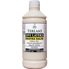 Ekstra Kalın Sıvı Lateks 500 ml Fırça ile Sürülebilir Kalıp Sıvısı Thick Liquid Latex
