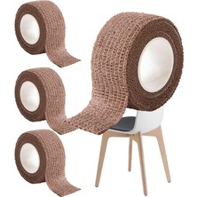 Sandalye ve Masa Ayak Koruyucu Keçe Kaymaz Bant, Mobilya Ayak Pedi, Kendinden Yapışkanlı, Fayans, Ahşap, Parke Koruma Keçesi, Gürültü ve Çizilme Önleyici Keçe Bant