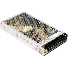 Well LRS-200-12 Anahtarlama Güç Kaynağı, Tek Çıkış, 12V, 17A, 200W, 8,5" U x 4,5" G x 1,2" Y