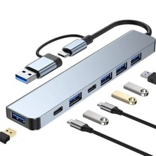 Byl 221 Support 7 In 1 Type-C USB Çevirici