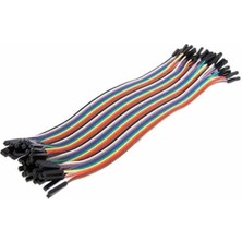 40 Adet Dişi-Dişi Jumper Kablo 10 cm