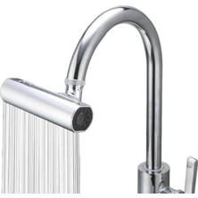 3 Farklı Modlu Çok Amaçlı Musluk Adaptörü Evrensel Musluk Başlığı Şelale Musluk