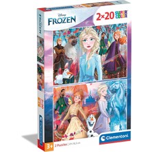 - 2X20 Parça Puzzle - Frozen 2
