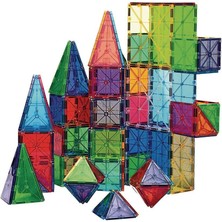 Magna Tiles Clear Colors 100 Parça Manyetik LEGO