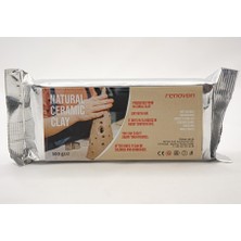 Seramik Kil Hamuru, Beyaz 500 gr Fırınlamaya Gerek Olmayan Güzel Sanatlar Figür Heykel Modelleme Oyun ve Montessori Sınıfları Için Toksik Olmayan Doğal Kil