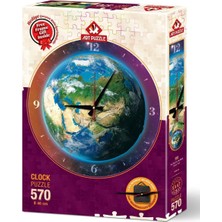 Puzzle Dünya Saati 570 Parça Saat Puzzle