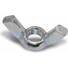 Çelik Kelebek Somun M10 - 50 Adet