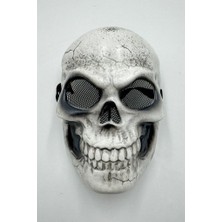 Halloween Maske Kuru Kafa Siyah Göz