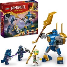 Jay’in Robotu Savaş Paketi 71805-6 Yaş ve Üzeri Çocuklar Için Jay Minifigürü Içeren Yaratıcı Oyuncak Yapım Seti (78 Parça)