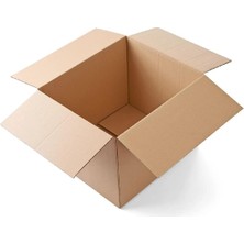 Oluklu Kargo Kolisi 60X40X40 cm Esmer Bc Dalga 10 Adet