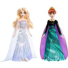 Frozen  Karlar Ükesi Prensesleri Anna ve Elsa - 2'li Paket, 3 Yaş ve Üzeri, HMK51