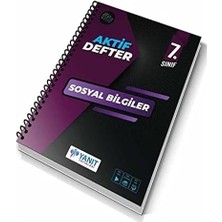 Yayınları 7 Sınıf Sosyal Bilgiler Aktif Defter Yanıt Yayınla