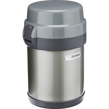 SL-JAF14-SA Vakumlu Yemek Termosu Kabı 1.43L Gümüş