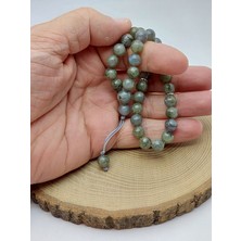 Labradorit Taşı 33LÜK Özel Tasarım Tesbih 8mm (17090)