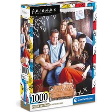 39711 Friends Yapboz ARKADAŞLARI-1000 Parça Yetişkin Yapboz Filmler, Italya'da Üretilmiştir, Çok Renkli