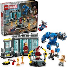 ǀ  Iron Man’in Laboratuvarı: Zırh Salonu 76315-8 Yaş ve Üzeri Çocuklar Için Süper Kahraman Minifigürü Içeren Yaratıcı Oyuncak Yapım Seti (384 Parça)