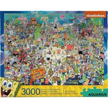 Kova Sünger Bob 3,000PC Bulmaca, 68508, Çoklu Renk"