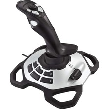 G Extreme 3D Pro Joystick, 8 Yönlü Hareket Imkanı, 12 Programlanabilir Tuş, Siyah