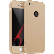 iPhone 5 / 5s Için Kılıf Double Dip 360 Protective Gold [iphone 5 / 5s ile Uyumlu Kılıf - Gold]