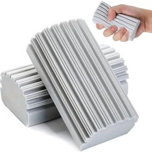 Çok Amaçlı Sihirli Temizlik Süngeri – Nemli Silgi Sünger, Toz Mıknatısı, Sünger Musky, Güçlü Leke ve Toz Temizleyici, Yeniden Kullanılabilir, Her Yüzeye Uygun, Ev Ofis Araç Temizliği (1 Adet)