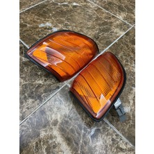 Alcamlar Mercedes W140 Sinyal Lambası Takımı Sarı Sağ-Sol