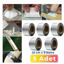 5 Li Su Geçirmez Çatlak Bandı 10CM 5m Yüksek Sıcaklık Dayanıklı Çatı Boru Duvar Onarım Çamur Bant ( Lisinya )