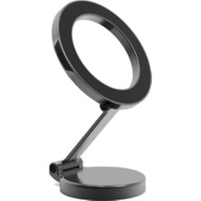 Içi Telefon Tutucu, Mıknatıslı Araç Telefon Tutucu, Magsafe Uyumlu Araba Telefon Tutucu, 360 Derece Dönebilen Esnek Yapı, Evrensel Uyum