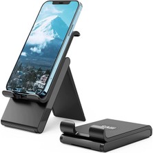 Saiji S0 Cep Telefonu Için Katlanabilir Akıllı Telefon Şarj Standı, Seyahat Standı, Mükemmel Dayanıklılık, Çalışma Masası, 4-8 Inç iPhone 14 Pro Max, 13 ile Uyumlu