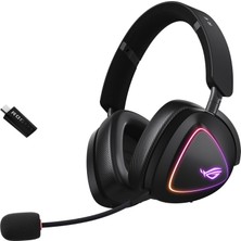 Rog Delta Iı Kablosuz Oyun Kulaklığı (50MM Titanyum Sürücüler, Rog SPEEDNOVA,153-SAAT Pil Ömrü, Dualflow Ses, Bt, 2.4ghz, 3.5mm, Pc, Swıtch, Ps4, Ps5, Xbox Uyumlu)