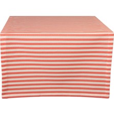 Funky Mercan Çizgili Runner 50X150CM