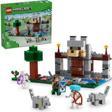Minecraft Kurt Kalesi 21261-8 Yaş ve Üzeri Macera Oyunları Seven Çocuklar Için Iskelet Kaşif Içeren Yaratıcı Oyuncak Yapım Seti (312 Parça)