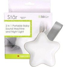 Stär Müzikli Gece Lambası, Dokunmatik Kontrol, Otomatik Kapanma Zamanlayıcı, Hafif ve Kompakt Tasarım