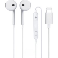 Lightning Girişli Kablolu Earpods Kulaklık, Tak Çalıştır
