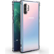 Galaxy Note 10 Plus Crystal Fit Kılıf Crystal Clear