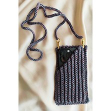 El Yapımı Örgü Askılı Telefon Çantası – Şık ve Pratik Crossbody Çanta Aksesuar