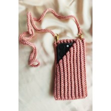 El Yapımı Örgü Askılı Telefon Çantası – Şık ve Pratik Crossbody Çanta Aksesuar
